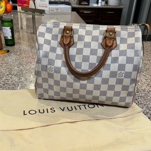Louis Vuitton Damier Azur Speedy 25